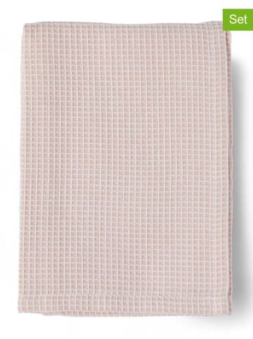 UTILITY 2er-Set: Geschirrtücher in Rosa - (L)70 x (B)50 cm