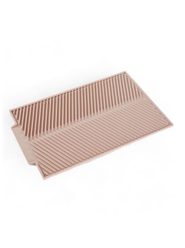 UTILITY Abtropfmatte in Rosa - (L)39 x (B)25 cm