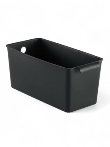 UTILITY Aufbewahrungsbox "H125" in Schwarz - (B)28 x (H)12,5 x (T)7 cm