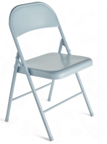 UTILITY Klappstuhl in Blau - (B)43 x (H)78 x (T)46 cm