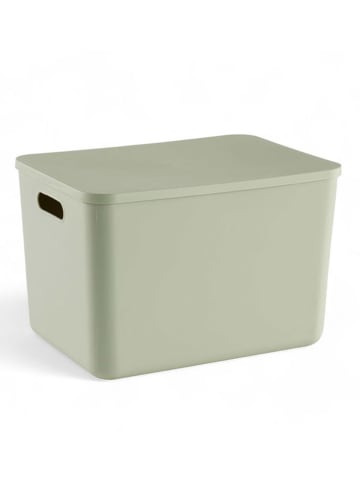 UTILITY Opbergbox "H16" groen - (B)26 x (H)16 x (D)18 cm