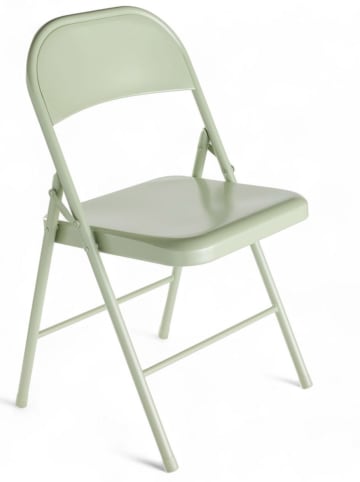 UTILITY Krzesło składane w kolorze zielonym - 43 x 78 x 46 cm
