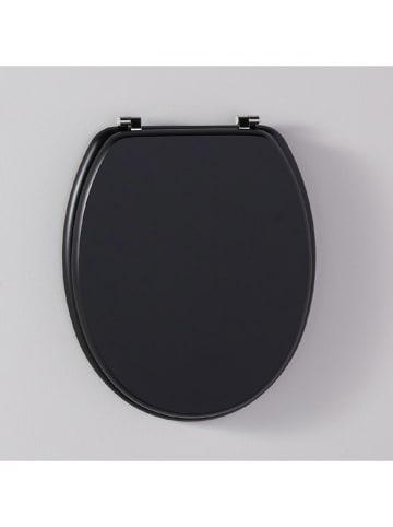 UTILITY Toiletbril zwart - (B)44 x (D)37,5 cm
