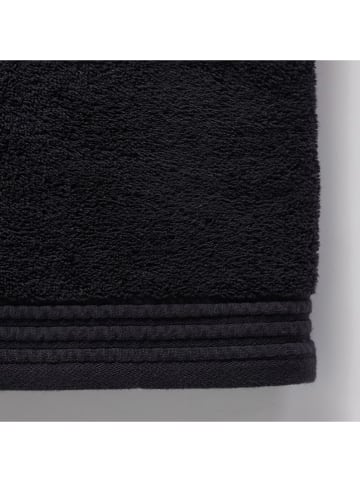 UTILITY Badhanddoek zwart - (L)130 x (B)65 cm