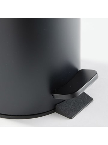 UTILITY Tretmülleimer in Schwarz - Ø 16,8 cm x (H)25 cm - 3 l