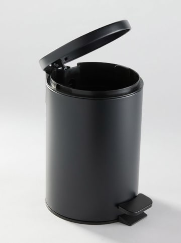 UTILITY Tretmülleimer in Schwarz - Ø 16,8 cm x (H)25 cm - 3 l