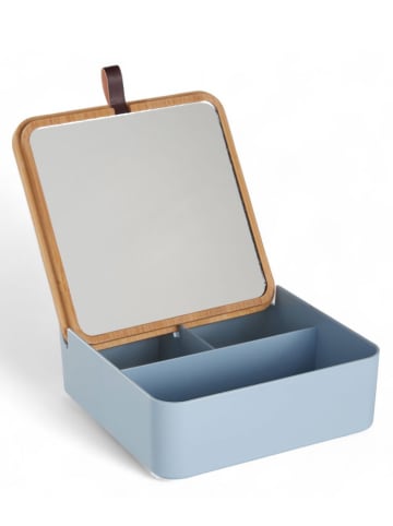 UTILITY Aufbewahrungsbox in Blau - (B)14 x (H)5 x (T)14 cm