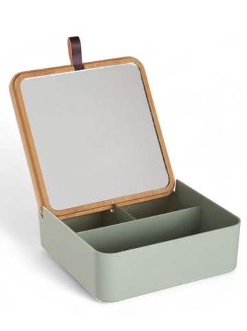 UTILITY Opbergbox groen - (B)14 x (H)5 x (D)14 cm
