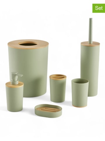 UTILITY 6-delige badaccessoiresset groen