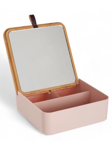 UTILITY Aufbewahrungsbox in Rosa - (B)14 x (H)5 x (T)14 cm
