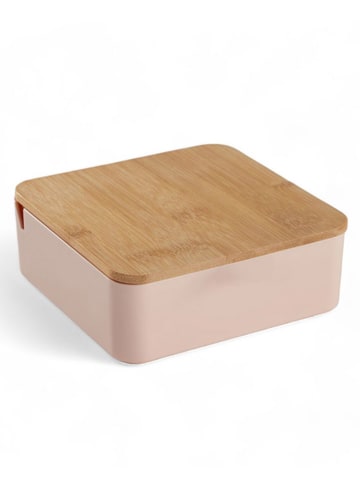 UTILITY Opbergbox lichtroze - (B)14 x (H)5 x (D)14 cm