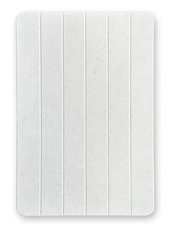 UTILITY Diatomit-Badematte in Weiß - (L)60 x (B)39 cm
