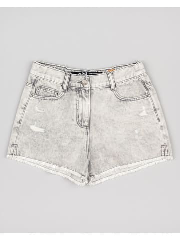 LOSAN Jeans-Shorts in Grau