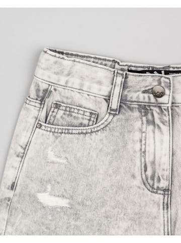 LOSAN Spijkershort grijs