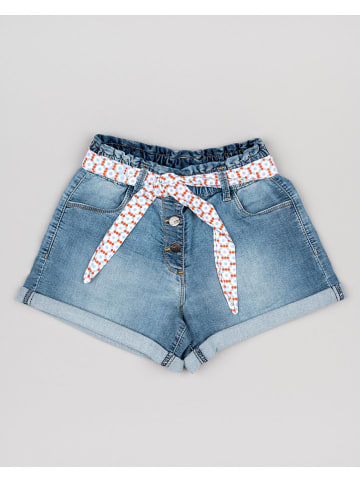 LOSAN Jeans-Shorts in Blau