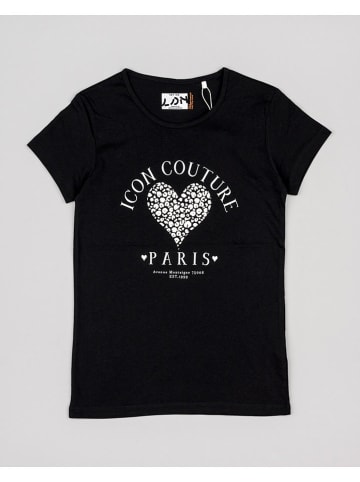 LOSAN Shirt in Schwarz