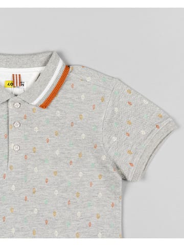 LOSAN Poloshirt grijs