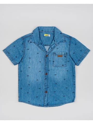 LOSAN Jeans-Hemd in Blau