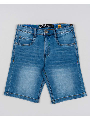 LOSAN Spijkershort blauw