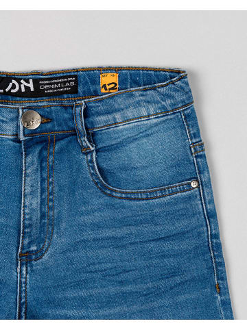 LOSAN Jeans-Shorts in Blau