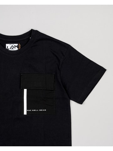 LOSAN Shirt in Schwarz