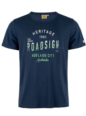 Roadsign Shirt donkerblauw
