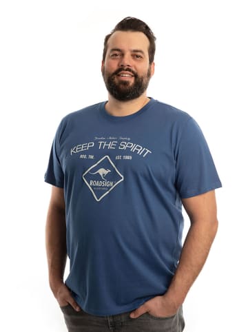 Roadsign Shirt in Blau