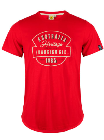 Roadsign Shirt in Rot