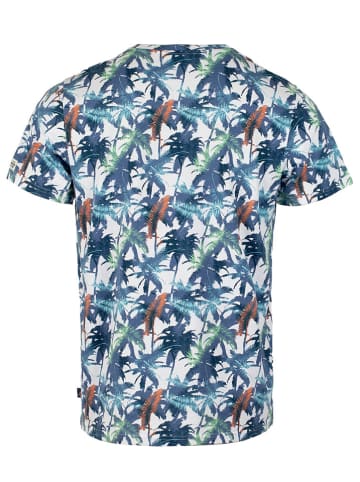Roadsign Shirt in Blau/ Bunt