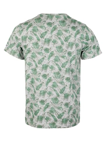 Roadsign Shirt in Grau/ Grün