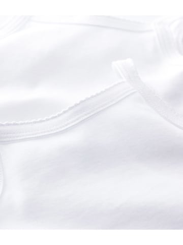 PETIT BATEAU 2er-Set: Bodys in Weiß