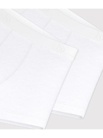 PETIT BATEAU 2er-Set: Boxershorts in Weiß
