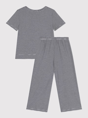 PETIT BATEAU Pyjama in Dunkelblau