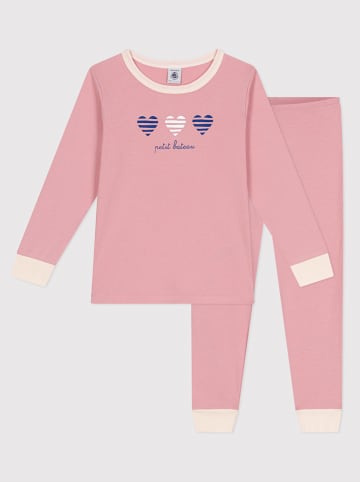 PETIT BATEAU Pyjama in Rosa