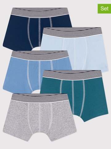 PETIT BATEAU 5-delige set: boxershorts meerkleurig