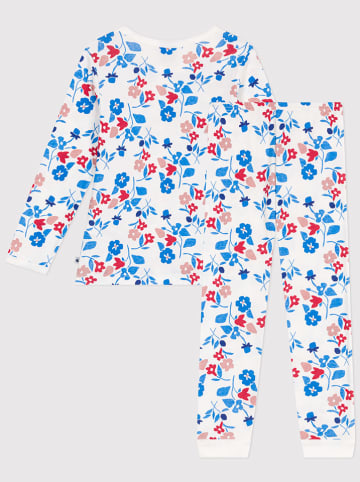 PETIT BATEAU Pyjama in Weiß
