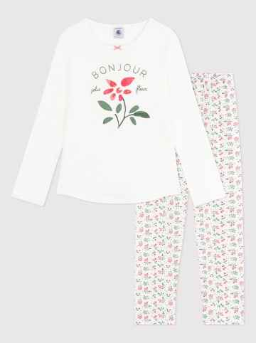 PETIT BATEAU Pyjama in Weiß