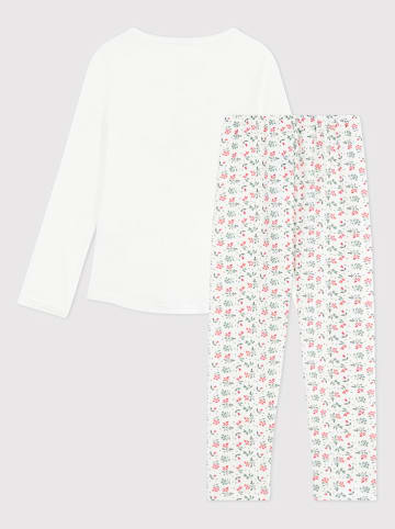 PETIT BATEAU Pyjama in Weiß