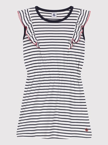 PETIT BATEAU Kleid in Weiß
