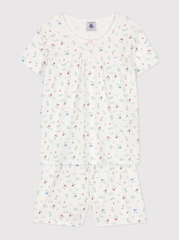 PETIT BATEAU Pyjama in Weiß