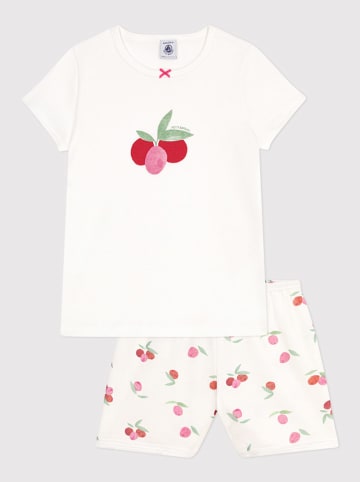 PETIT BATEAU Pyjama in Weiß