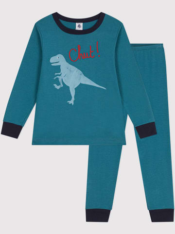 PETIT BATEAU Pyjama in Türkis