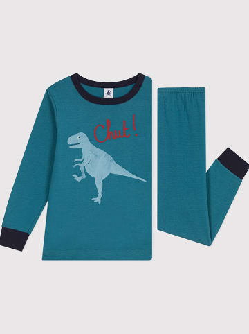 PETIT BATEAU Pyjama in Türkis