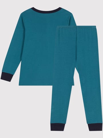 PETIT BATEAU Pyjama in Türkis