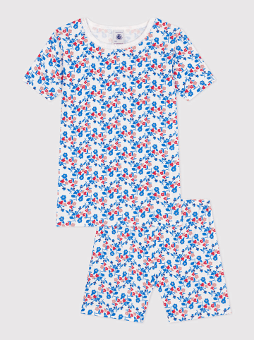 PETIT BATEAU Pyjama in Weiß