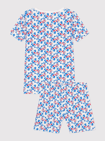 PETIT BATEAU Pyjama in Weiß