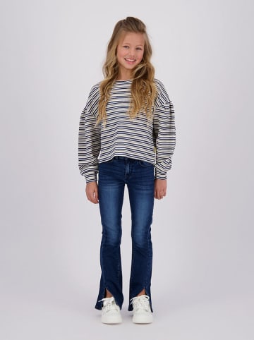 Vingino Sweatshirt "Narinne" in Beige/ Dunkelblau