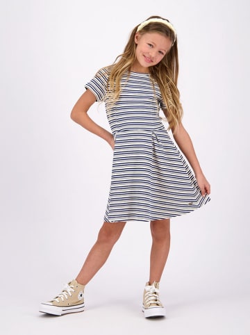 Vingino Jurk "Pemily" beige/donkerblauw