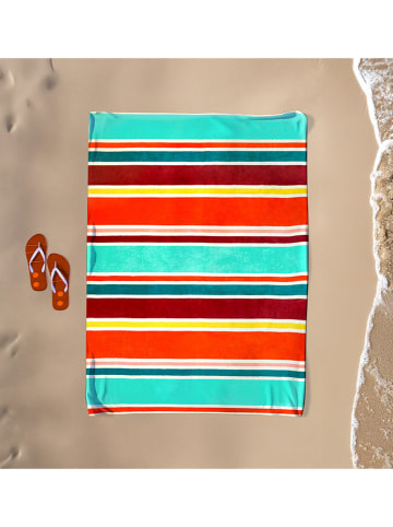 Le Comptoir de la Plage Strandtuch ''Malaga'' in Bunt - (L)180 x (B)140 cm