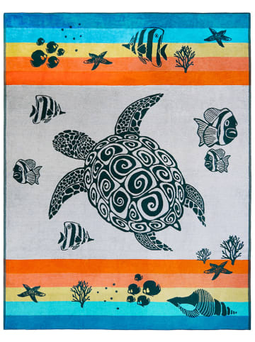 Le Comptoir de la Plage Strandtuch ''Anafi'' in Bunt - (L)180 x (B)140 cm